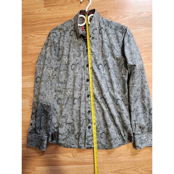 Au Noir Long Sleeves Shirt Size 3 Gray Pre-Owned - Picture 4 of 7